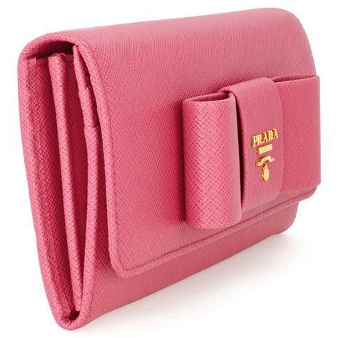 color fo505 prada peonia|Prada Fiocco Saffiano Leather Continental Wallet .